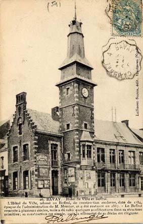 Une carte postale ancienne de Bavay (début du vingtième siècle)