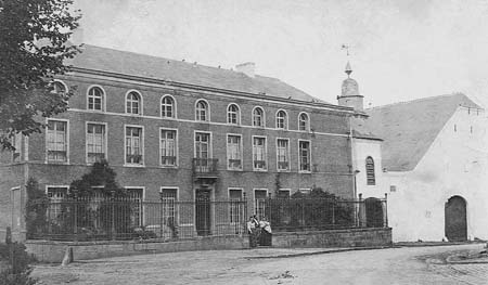 la ferme de la Porte de Mons au début du vingtième siècle