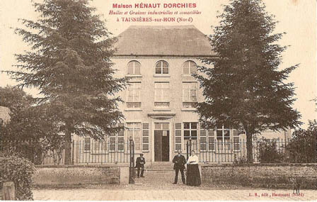 Carte postale faite vers 1910, montrant bien la destination de la maison d'Edouard Brasseur après sa vente.