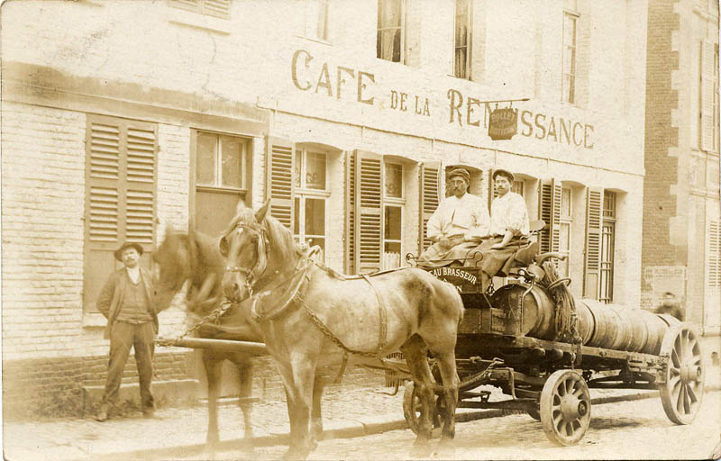 Après le chargement, la livraison